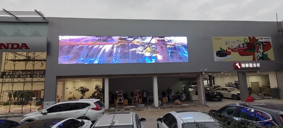 Большой на открытом воздухе цвет торгового центра P10 экрана рекламировать полный водоустойчивый